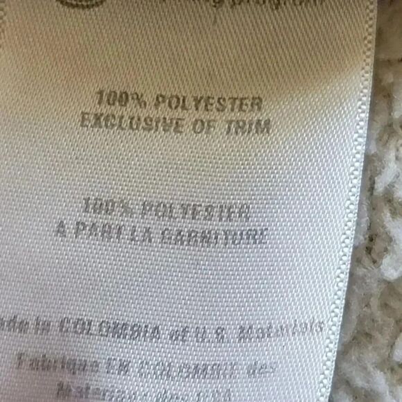 Patagonia Womens Re-Tool Snap-T Pullover Size Small S White Cream Fleece Sweater - Picture 8 of 11